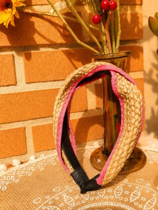 Diadema trenzada estilo boho