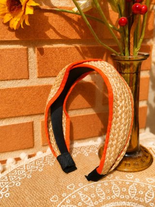 Diadema trenzada estilo boho