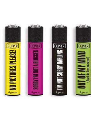 48 accendini Clipper collezione nuovi e diversi