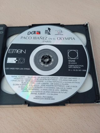 Paco Ibáñez en el Olympia - 2 CDs