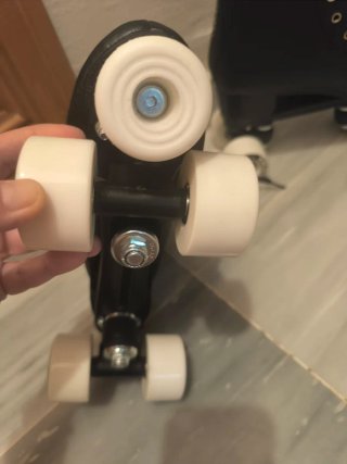 Patines 4 Ruedas Oxelo Mujer Negros