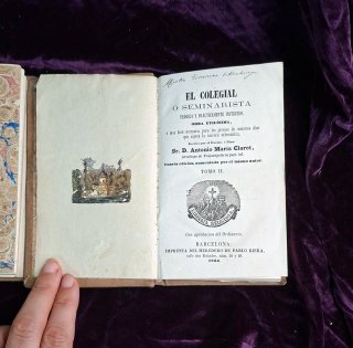 El Colegial o Seminarista 1864 y 1865