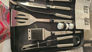 Set professionale per barbecue VPCOK 33 pezzi nuovo