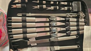 Set professionale per barbecue VPCOK 33 pezzi nuovo