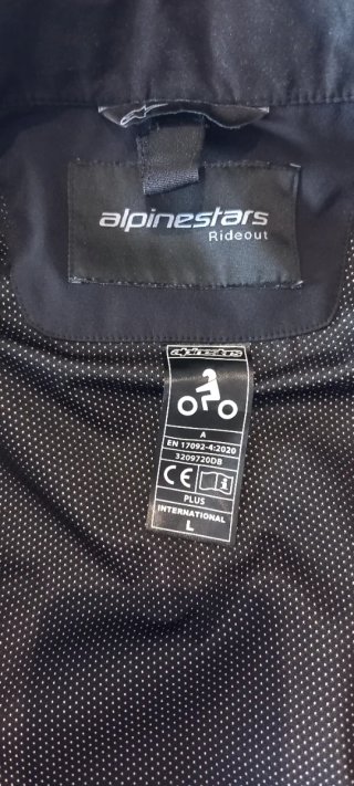 Chaqueta Alpinestars Stratos V2 Techshell Drystar