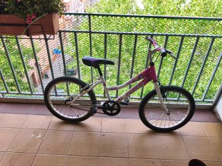 Bicicleta infantil niña rosa