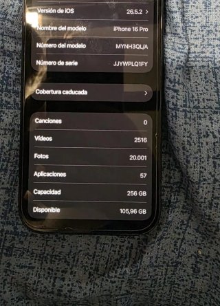 iPhone 16 Pro Negro