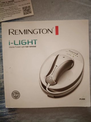 Depiladora Láser Remington Blanca.