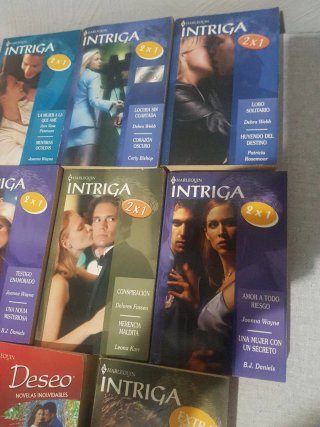 8 Novelas románticas Harlequin
