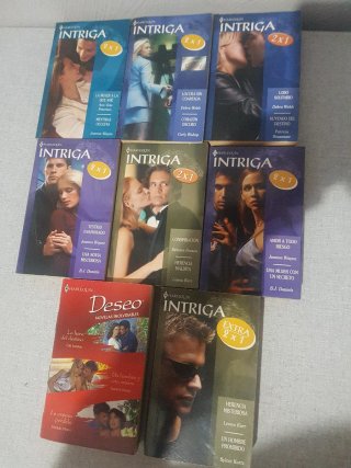 8 Novelas románticas Harlequin