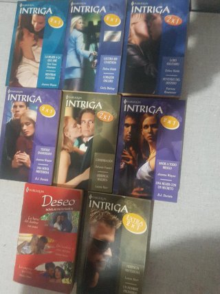 8 Novelas románticas Harlequin