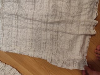 Vestido blanco playero