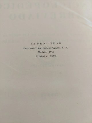Diccionario enciclopédico ESPASA-CALPE SA.