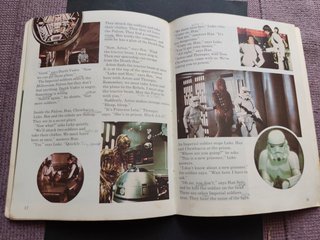Star Wars librito Longman 1984, para coleccionista