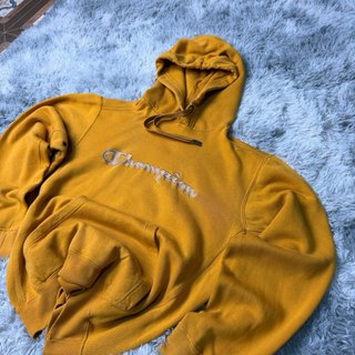 Hoodie Champion Vintage Mustard