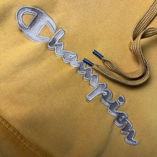 Hoodie Champion Vintage Mustard