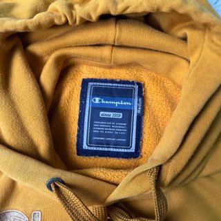 Hoodie Champion Vintage Mustard
