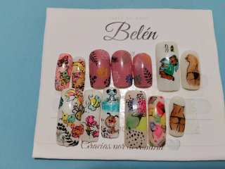 Uñas Press On Hechas a Mano