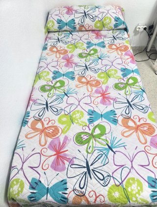 Colcha Cama 90cm Mariposas