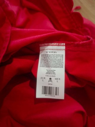 Vestido Scalpers Lino Rojo