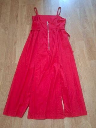 Vestido Scalpers Lino Rojo