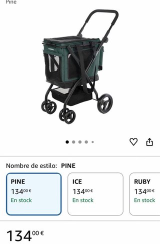 Carlett - Cube P | Carrito de Transporte 3 en 1 pa