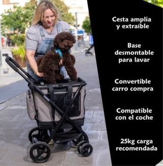 Carlett - Cube P | Carrito de Transporte 3 en 1 pa