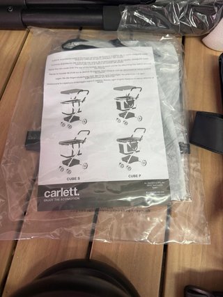 Carlett - Cube P | Carrito de Transporte 3 en 1 pa