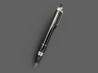 Montblanc Set: Cartera y Bolígrafo Negro