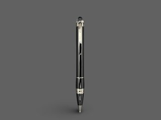 Montblanc Set: Cartera y Bolígrafo Negro