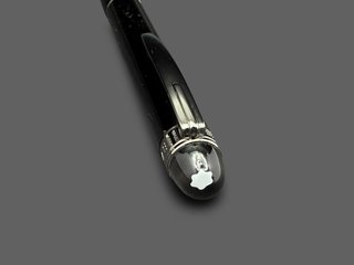 Montblanc Set: Cartera y Bolígrafo Negro