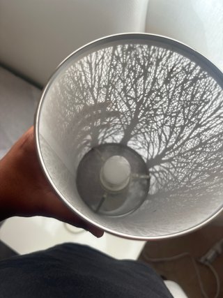 Lámpara de mesa decorativa árbol