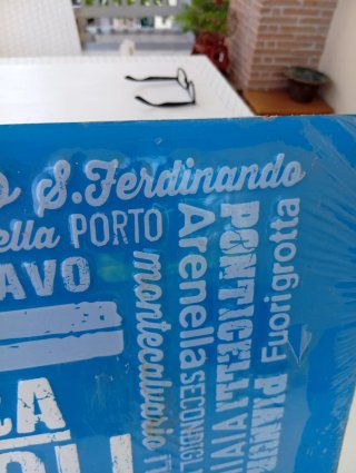 Insegna Birra Napoli