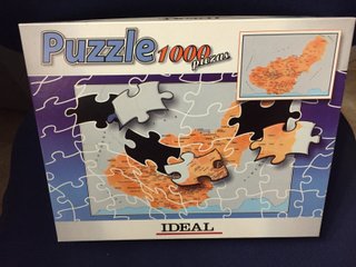 Puzzle 1000 piezas Mapa Granada Ideal