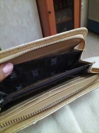 Monedero Michael Kors Plateado