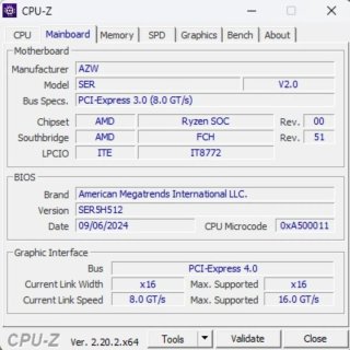 Beelink SER5 Pro Mini PC Ryzen 7 5825U 16GB RAM