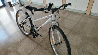 Bicicleta Rockrider Five Zero Blanca