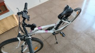 Bicicleta Rockrider Five Zero Blanca
