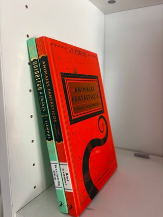 libros animales fantasticos y donde encontrarlos