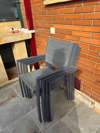 Mesa y sillas Comedor Exterior
