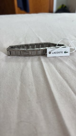 Pulsera Lacoste Hombre Plata