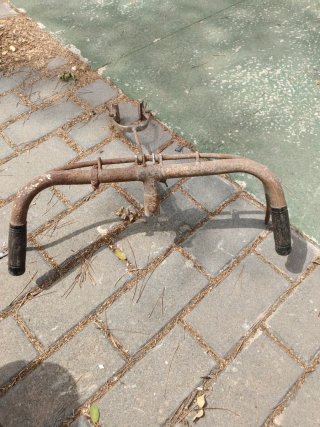 Manillar bici varilla con freno delantero