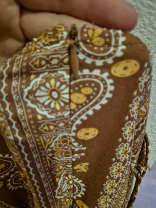 Vestido largo Shein tirantes estampado S/36