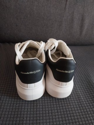 Zapatillas Alexander McQueen Hombre Blancas Negras