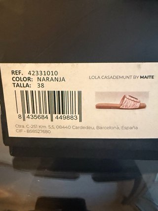 Sandalias Lola Casademunt modelo maite