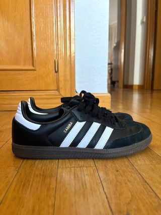 Zapatillas Adidas Samba Negras Blancas