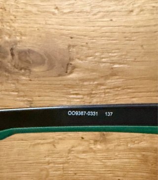 Occhiali Oakley Unisex Nero/Verde