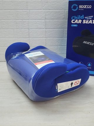 Sparco Alzador Coche Infantil Azul