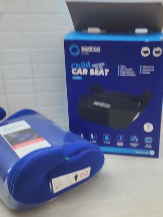 Sparco Alzador Coche Infantil Azul