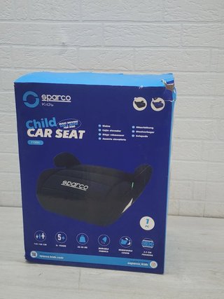 Sparco Alzador Coche Infantil Azul